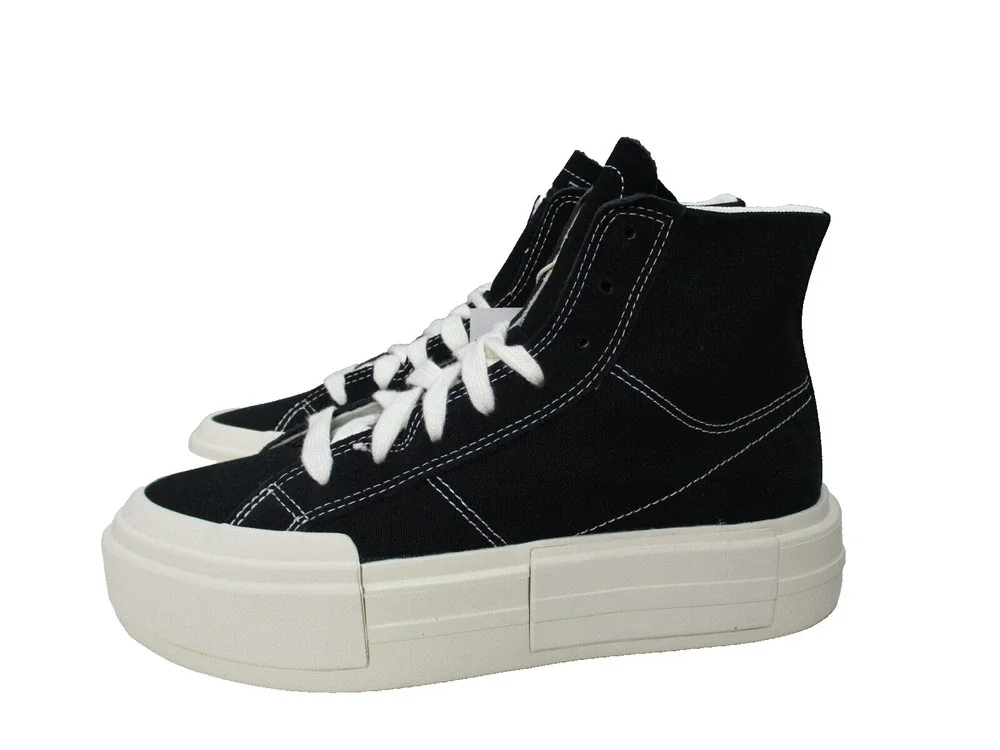 Converse All CTAS Cruise Platform Hi Black Canvas Womens Sz 10.5